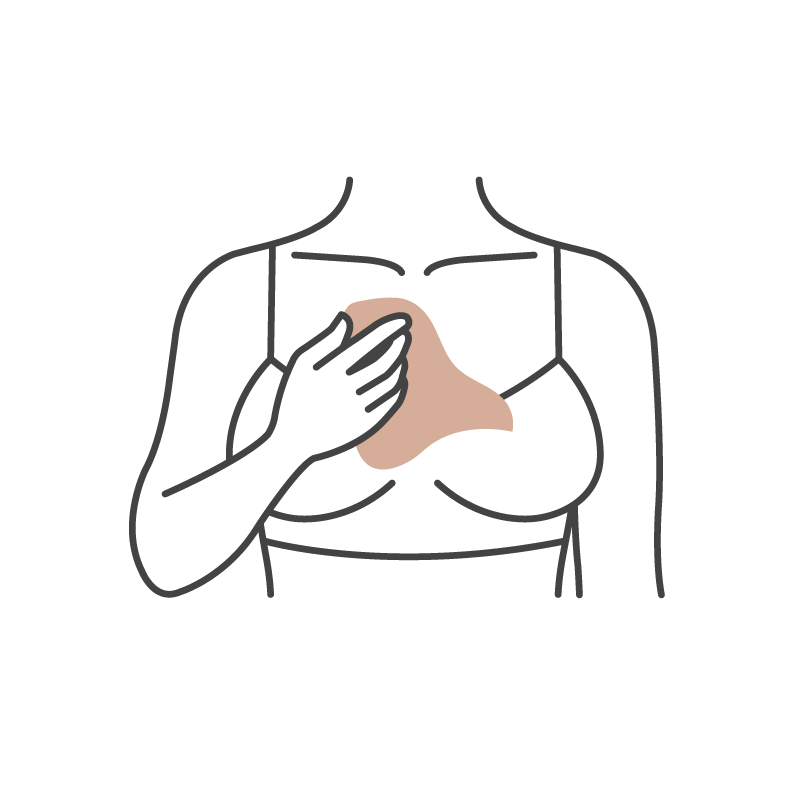 Step-by-step visual guide to applying Bare Intent chest patches for best results - cleanse skin before application