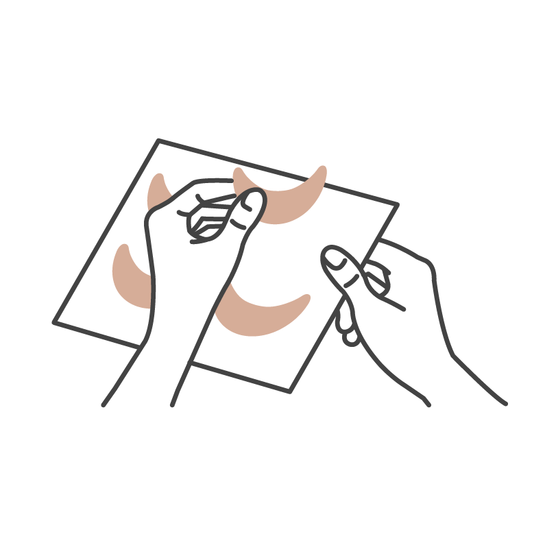 Step-by-step visual guide to applying Bare Intent eye patches for best results - peel patches off sheet
