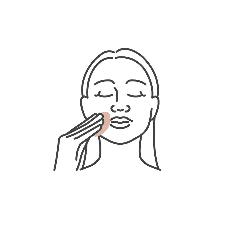Step-by-step visual guide to applying Bare Intent mouth and lip patches for best results - Cleanse skin before applying